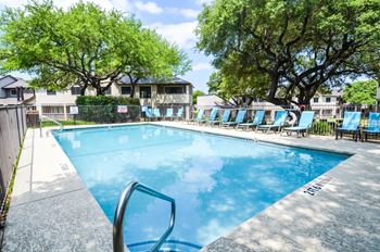 Two Relaxing Swimming Pools at The Baxter at Westwood, Austin, TX, 78750